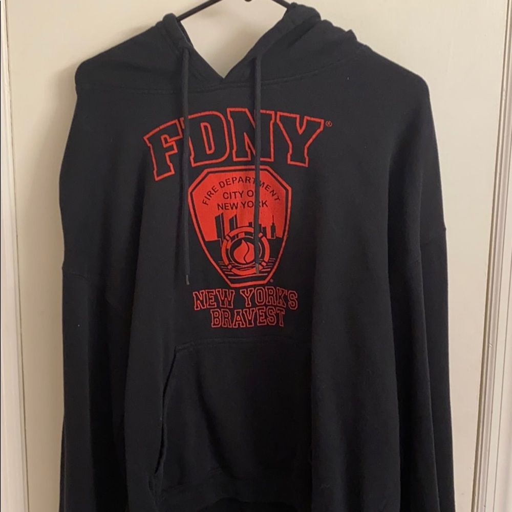 Black FDNY hoodie